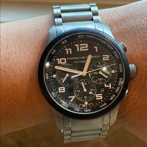 Porsche design timepieces P’6000. Titanium. 100M water resistant.